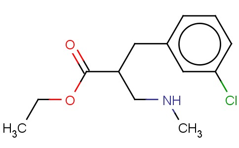 3-(3-CHLORO-PHENYL)-2-METHYLAMINOMETHYL-PROPIONIC ACID ETHYL ESTER